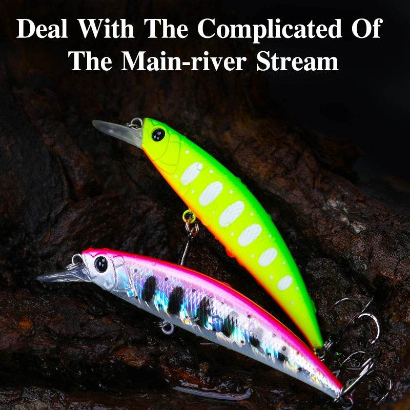 TSURINOYA 80S Sinking Minnow – 8cm Hard Bait - Fish & Cheaps | Fishing & Outdoor Gear