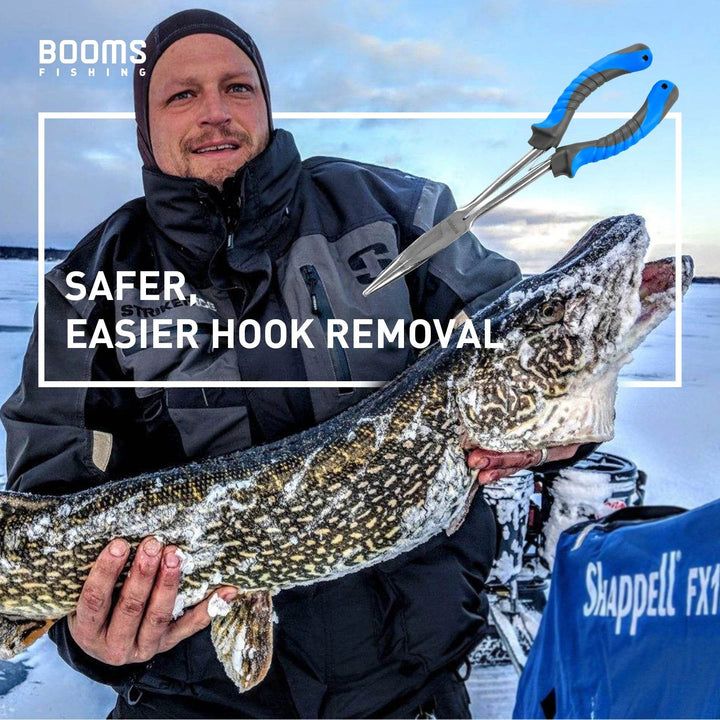 Booms Fishing F05 Long Nose Hook Remover Pliers - Fish & Cheaps | Fishing & Outdoor Gear