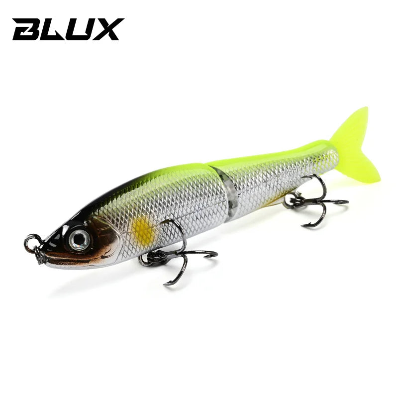 BLUX JACK CLAW 70F 70mm 4.2g Slow Floating Jointed Swimbait Minnow Wobbler Fishing Lure Artificial Hard Bait for Pike Bass Trout