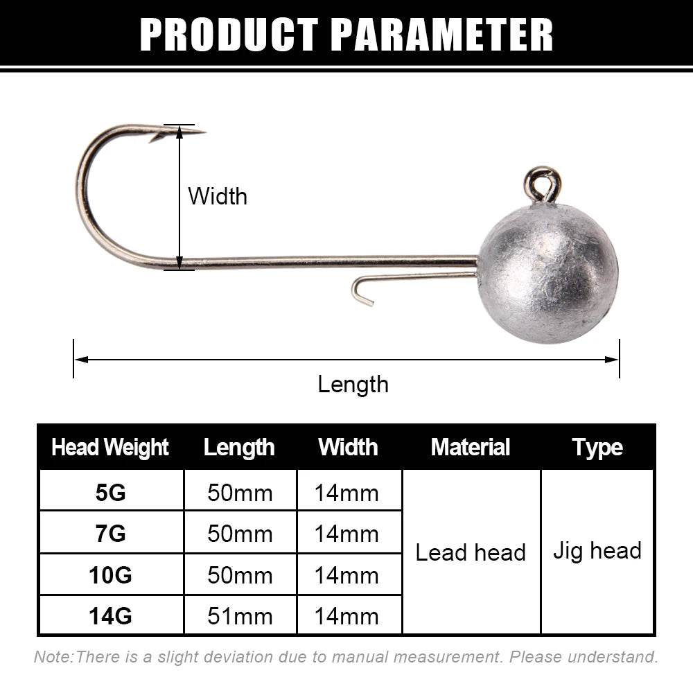 Spinpoler Long Shank Jig Heads – Swim Extra Long Hook - Fish & Cheaps | Fishing & Outdoor Gear