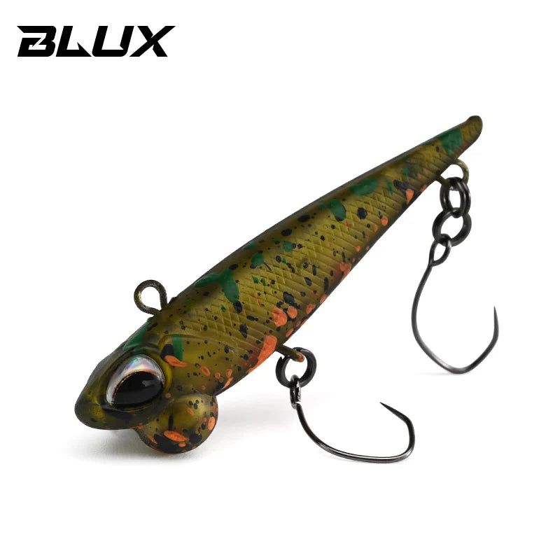BLUX Shineride 45mm 4g Lipless Sinking Plug Fishing Lure Crankbait Stream Area Trout Darts Plastic Artificial Bait Tackle