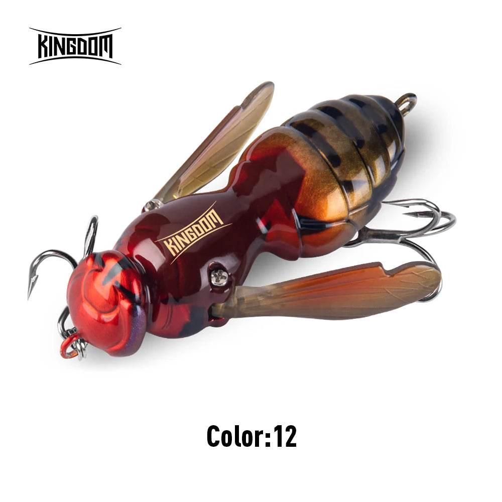 Kingdom Floating Wasp Bait – Ultra-Realistic Insect Lure - Fish & Cheaps | Fishing & Outdoor Gear