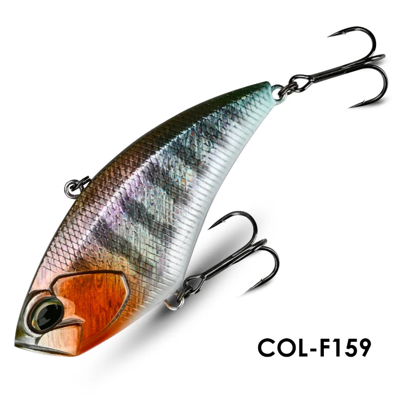 MEREDITH Lipless Crankbait Vibe lure 85mm 24g Wobblers Fishing lure  Sinking Artificial Baits Bass Pike Crap Perch
