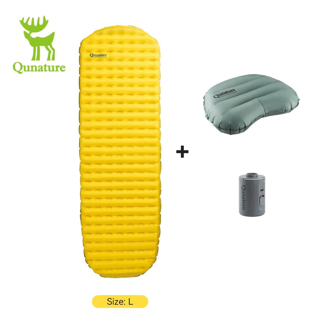 Qunature Inflatable Camping Mattress Set - Fish & Cheaps | Fishing & Outdoor Gear