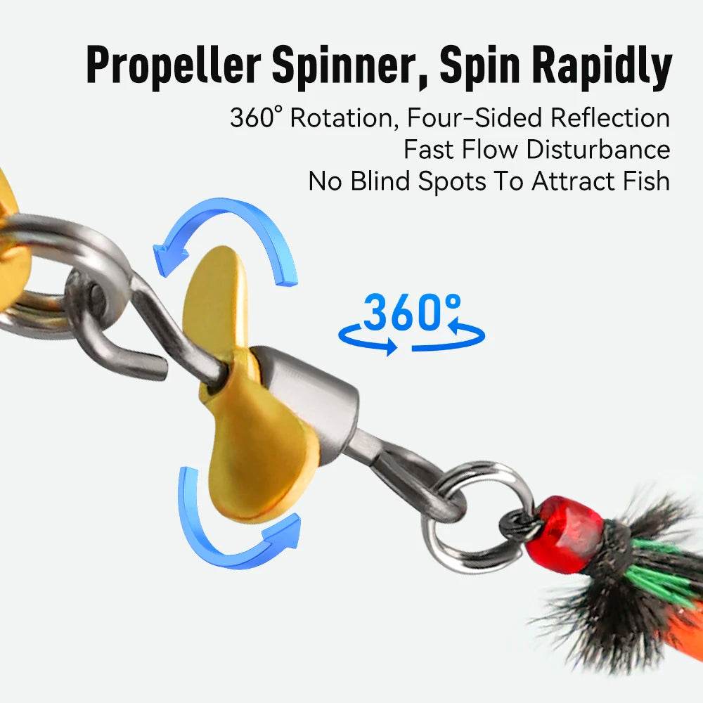 Kingdom Metal Spinner Jig Spoon Set - Fish & Cheaps | Fishing & Outdoor Gear