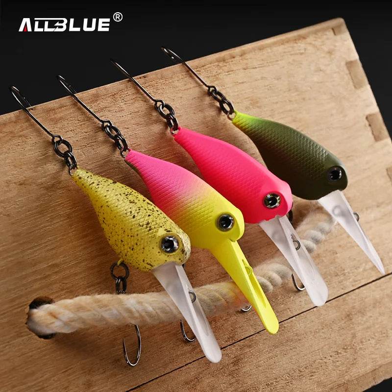 ALLBLUE Dive Deep Crankbait – Compact Floating Wobbler - Fish & Cheaps | Fishing & Outdoor Gear