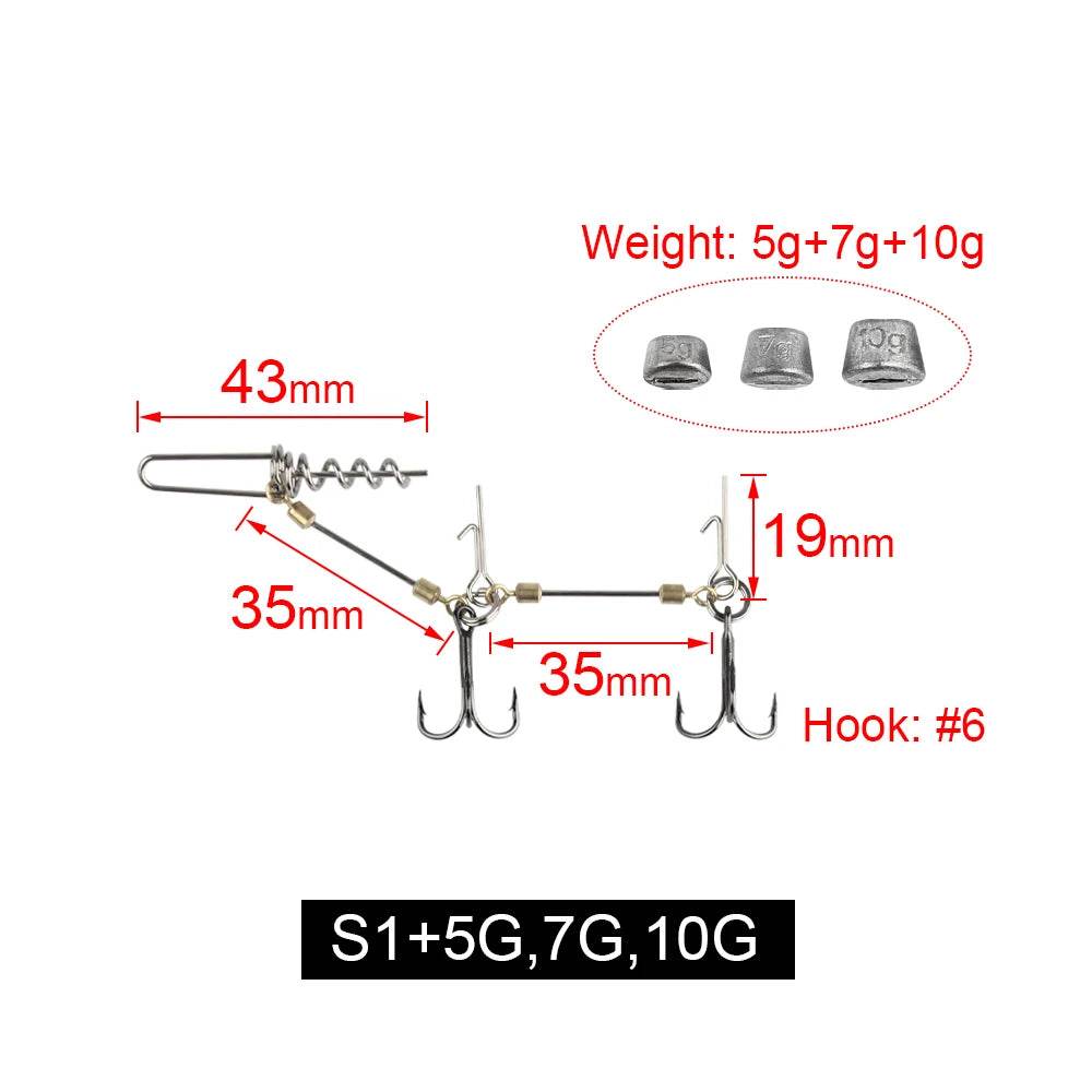 Spinpoler Multi-Depth Weighted Stinger Rig - Fish & Cheaps | Fishing & Outdoor Gear