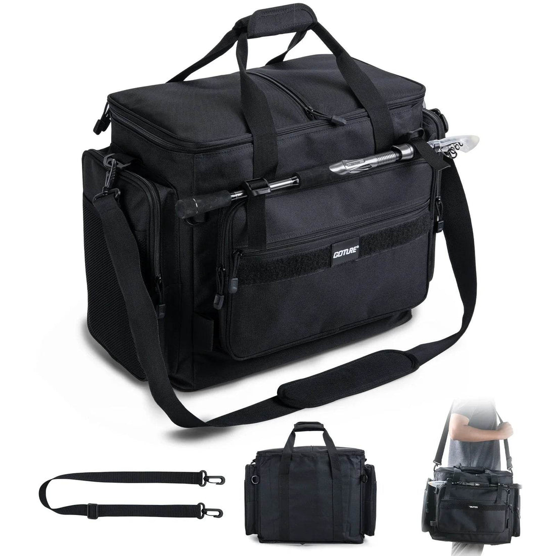 Goture Outdoor Waterproof Fishing Tackle Bag - Fish & Cheaps | Fishing & Outdoor Gear