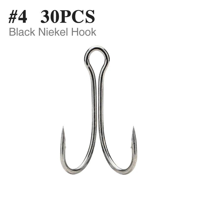 TSURINOYA Double Frog Hooks – Ultra Sharp, Durable Design - Fish & Cheaps | Fishing & Outdoor Gear