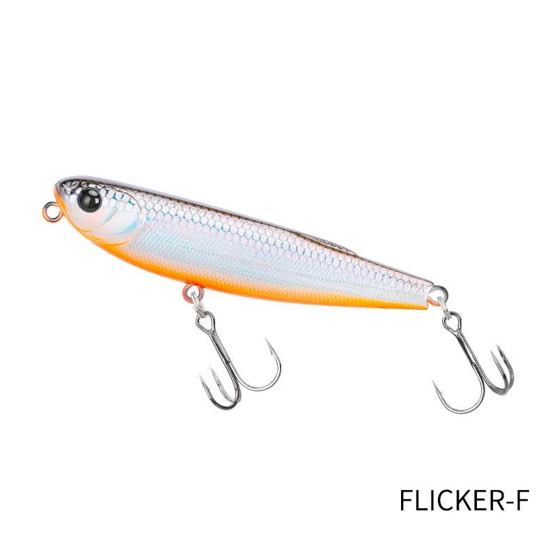 TSURINOYA FLICKER 70F Z Dog Topwater Walker - Fish & Cheaps | Fishing & Outdoor Gear