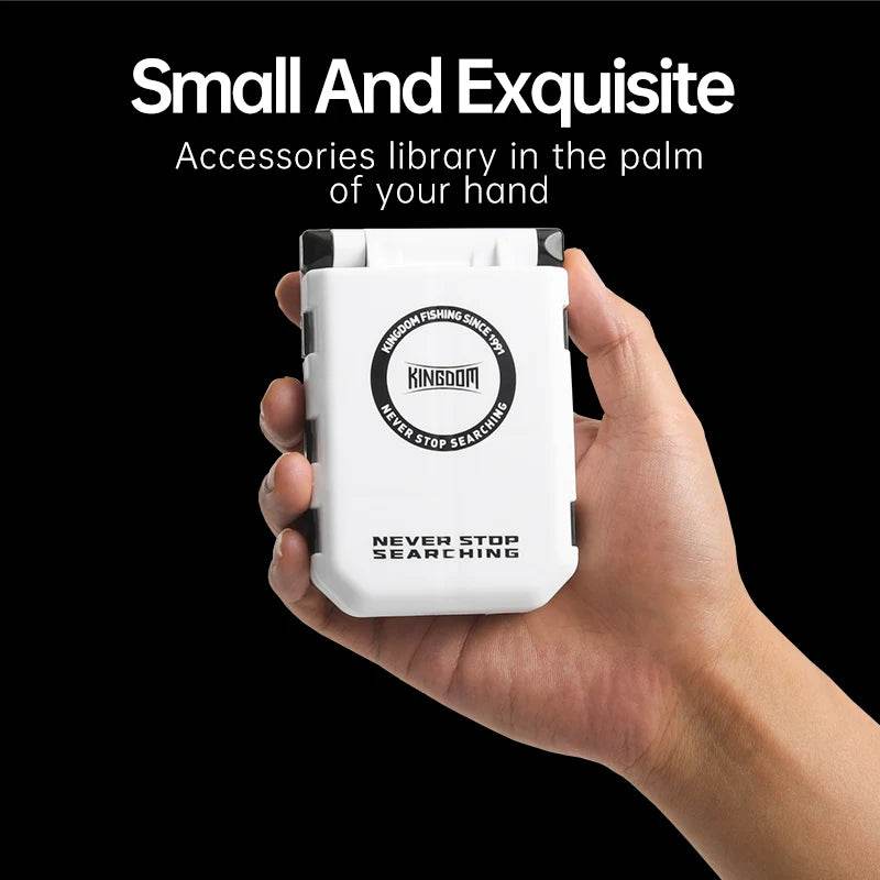 KINGDOM Mini Fishing Tackle Box - Fish & Cheaps | Fishing & Outdoor Gear