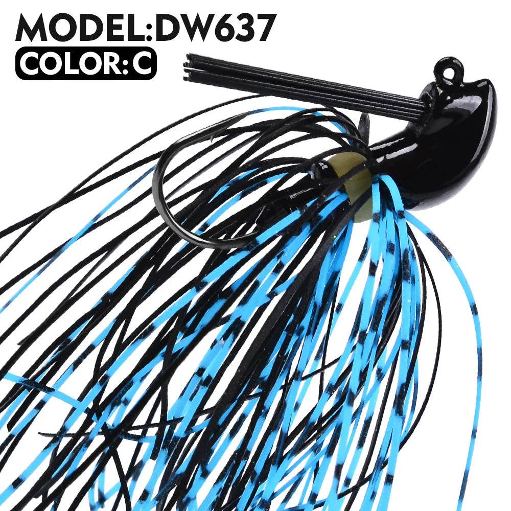 PROBEROS Weedless Swim Jig – Precision Bass Lure - Fish & Cheaps | Fishing & Outdoor Gear