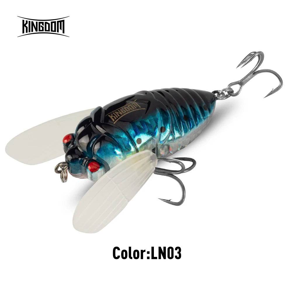 Kingdom Bionic Cicada Topwater Lure - Fish & Cheaps | Fishing & Outdoor Gear