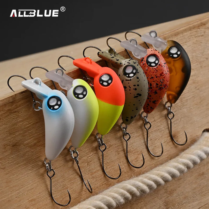 BLUX CHELSEA 1.8g 26mm Mini Slow Sinking Crankbait Wobbler Trout Fishing Lure Freshwater Minnow Artificial Hard Bait Tackle