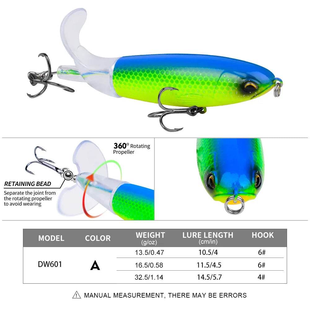 PROBEROS Topwater Popper Lure - Fish & Cheaps | Fishing & Outdoor Gear