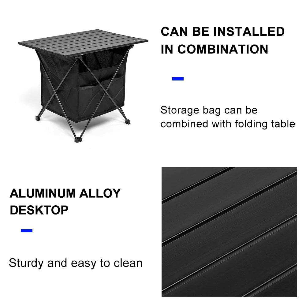 Widesea Roll-Top Folding Camping Table - Fish & Cheaps | Fishing & Outdoor Gear