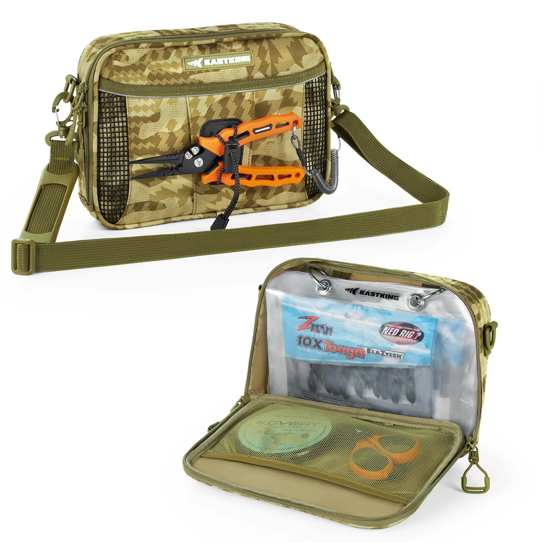KastKing BaitSpace Detachable Bait Binder Tackle Bag