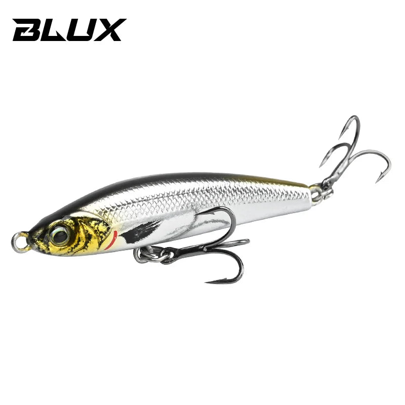 BLUX EXILE 50 Sinking Gravity Pencil Heavy Stick Fishing Lure 50MM 8G Saltwater Lipless Minnow Wobbler Hard Plastic Bait