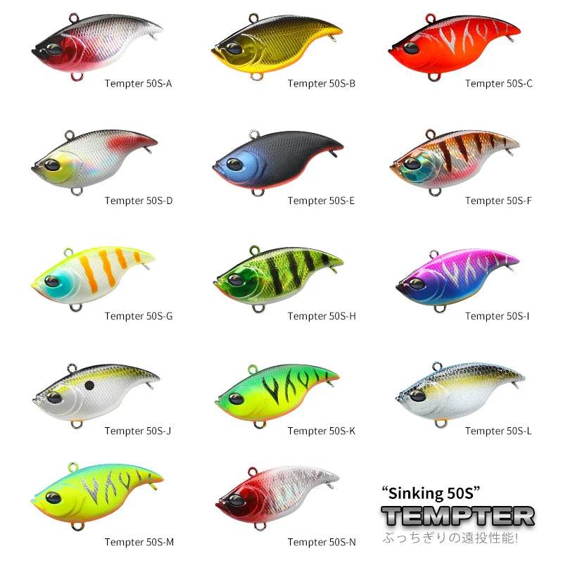 TSURINOYA 50S TEMPTER VIB Lure Kit - Fish & Cheaps | Fishing & Outdoor Gear