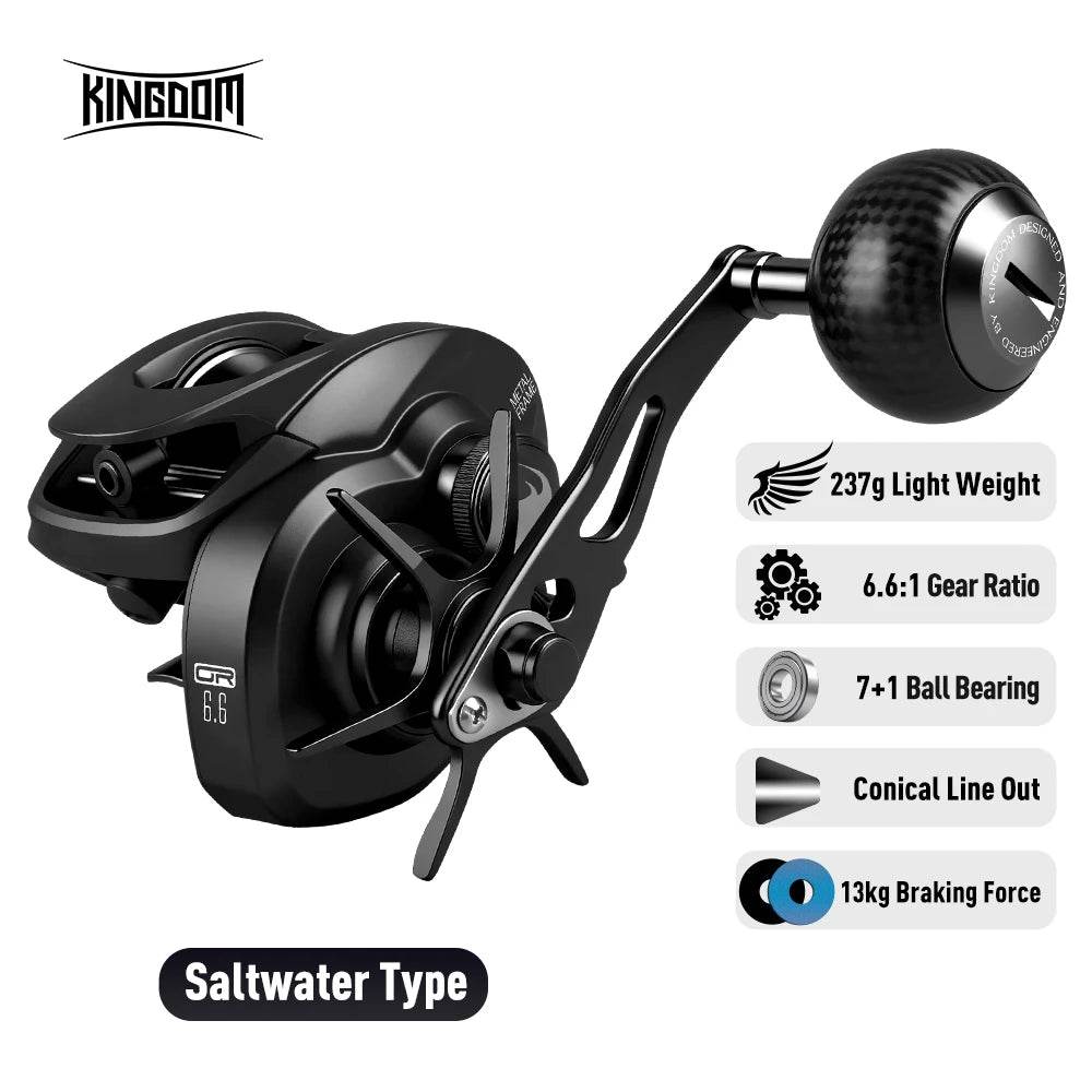 Kingdom Macro Monster Baitcasting Reel – Power Meets Precision - Fish & Cheaps | Fishing & Outdoor Gear