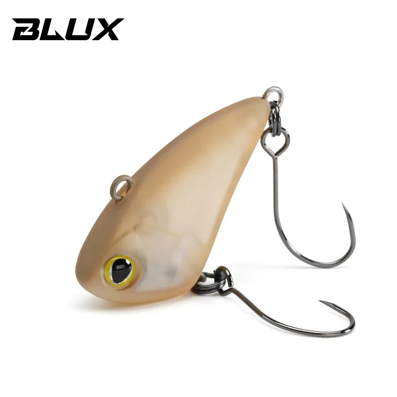 BLUX Tapdancer 28mm 2.6g Mini VIB Lipless Crankbait Fishing Lure Stream Area Trout Vibration Plastic Wobbler Artificial Bait