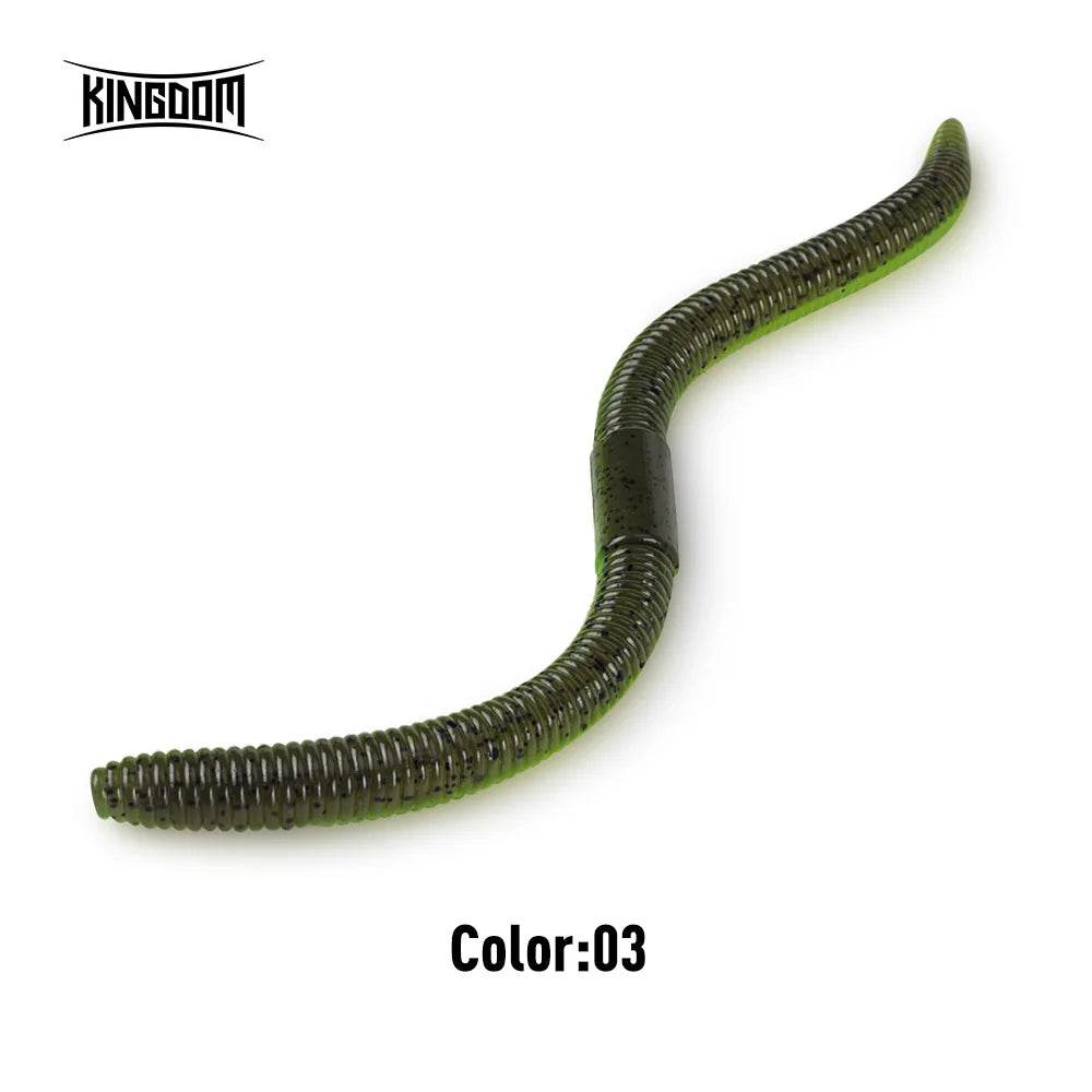 Kingdom Earthworm Soft Lure – Lifelike Precision Fishing Bait - Fish & Cheaps | Fishing & Outdoor Gear