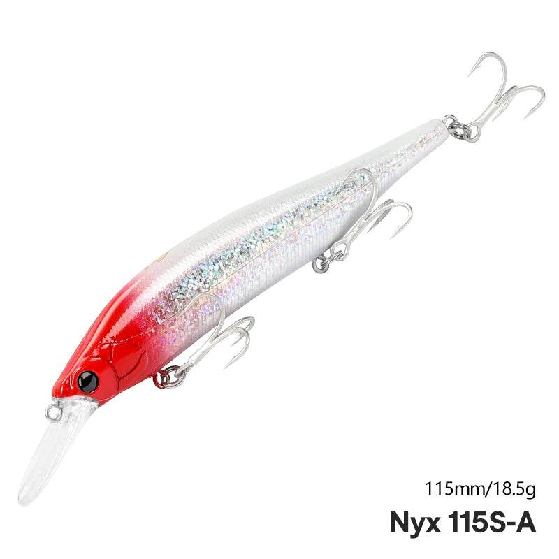 TSURINOYA 115S NYX Sinking Minnow Jerkbait - Fish & Cheaps | Fishing & Outdoor Gear
