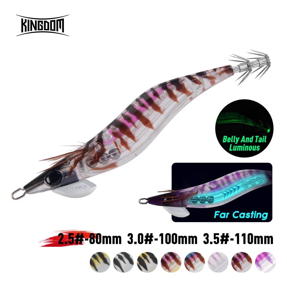 Kingdom Long Casting Luminous EGI Squid Jig - Fish & Cheaps | Fishing & Outdoor Gear
