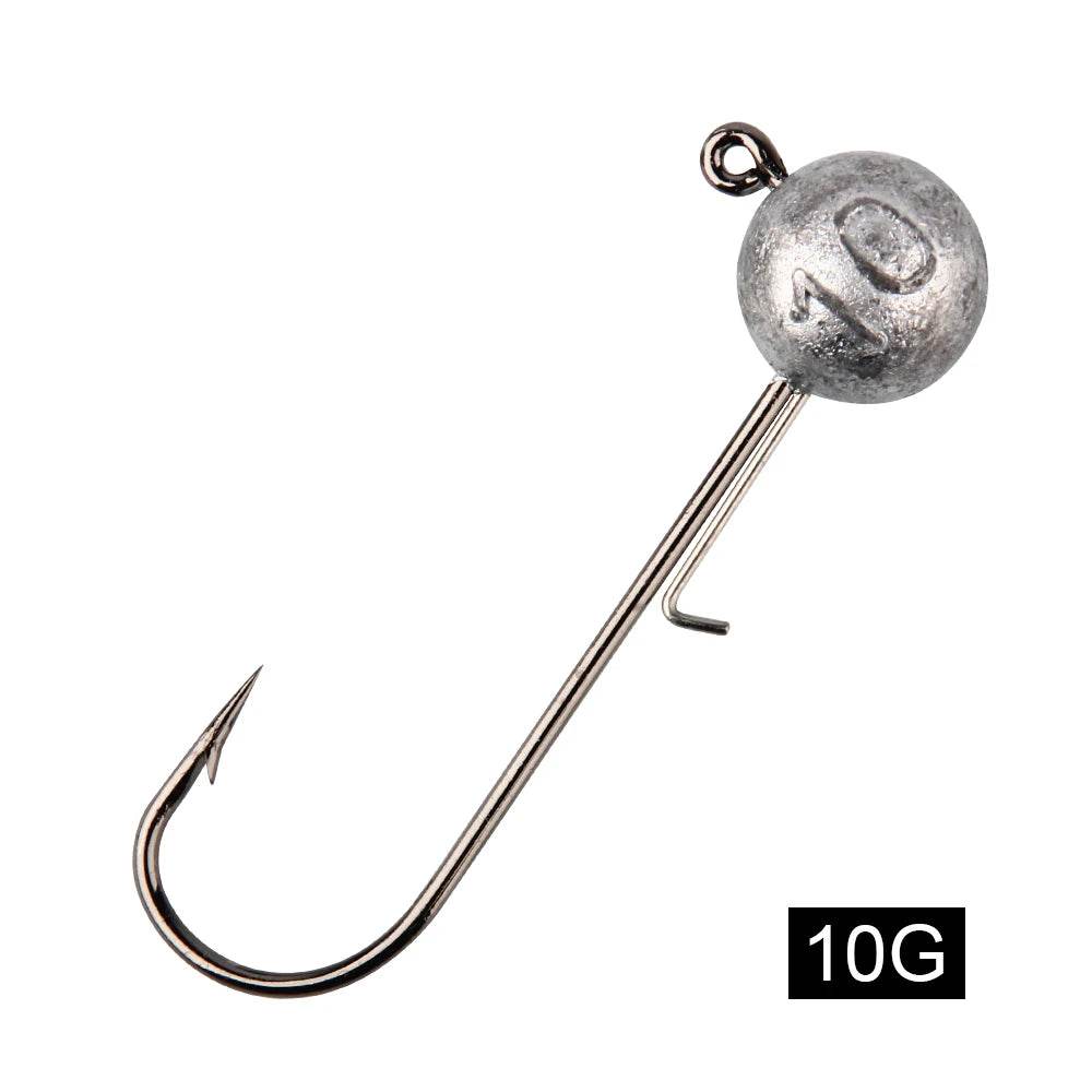 Spinpoler Long Shank Jig Heads – Swim Extra Long Hook - Fish & Cheaps | Fishing & Outdoor Gear