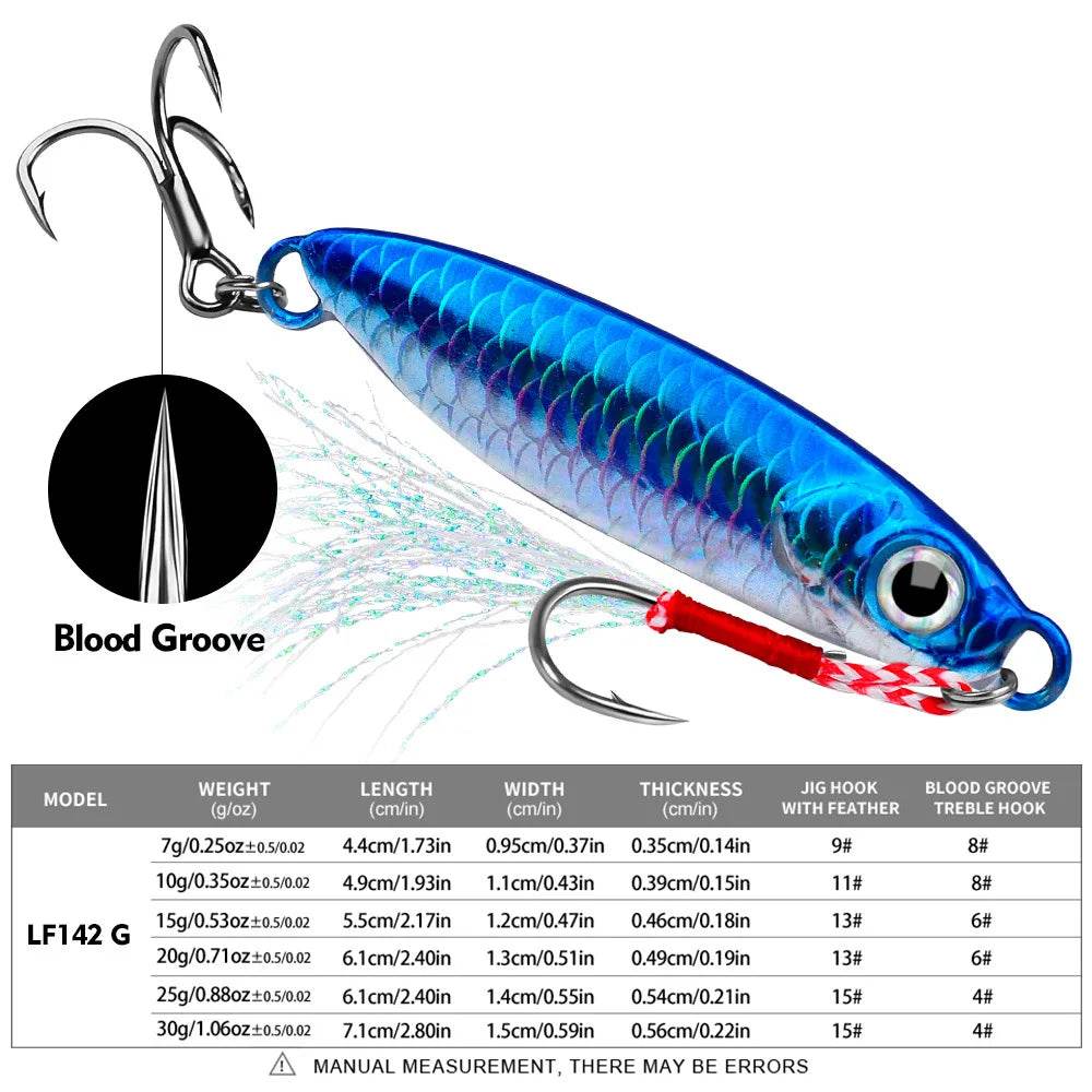 PROBEROS Long-Distance Luya Iron Plate Lure - Fish & Cheaps | Fishing & Outdoor Gear