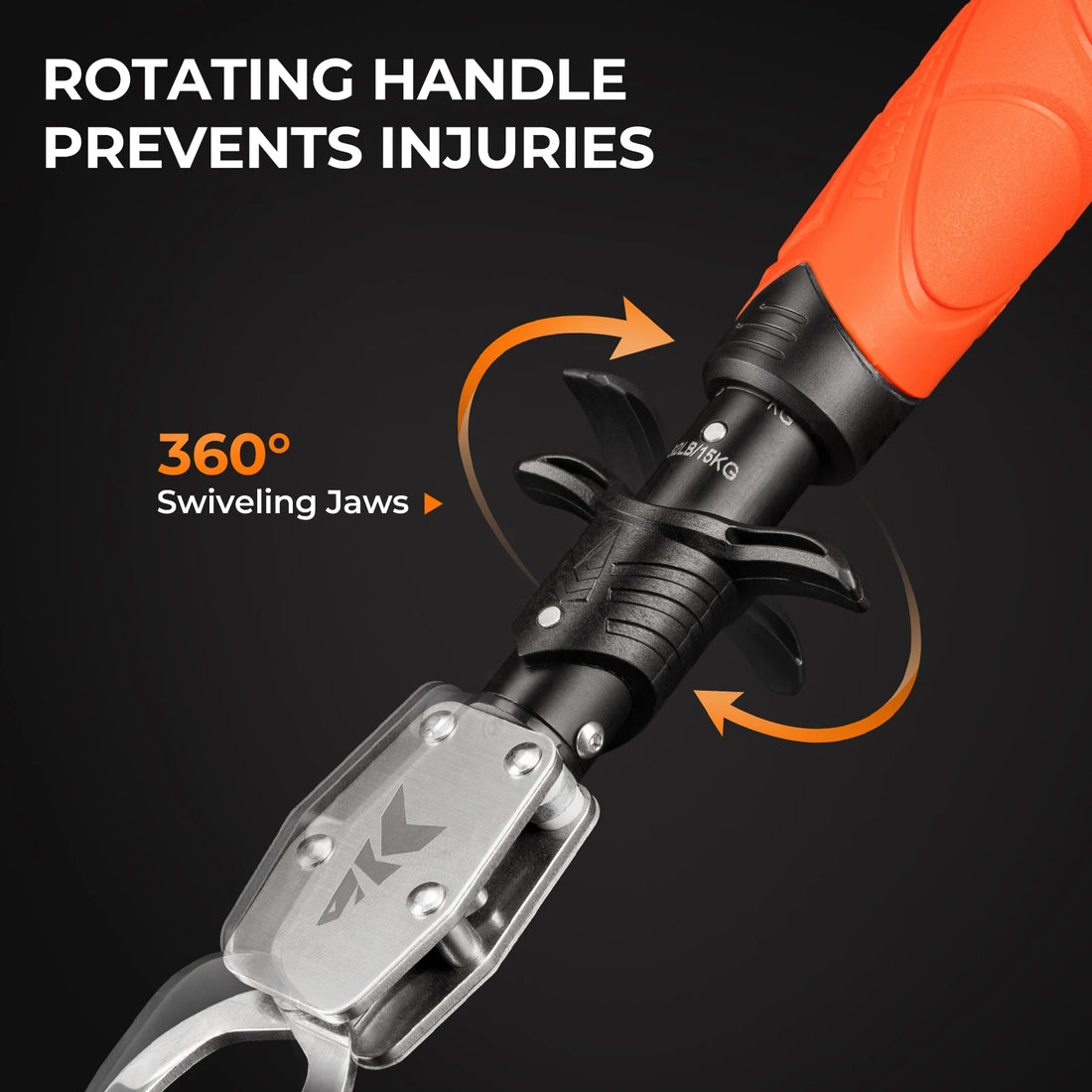 KastKing Paradox 11" Stainless Steel Lip Grip with Integrated Scale