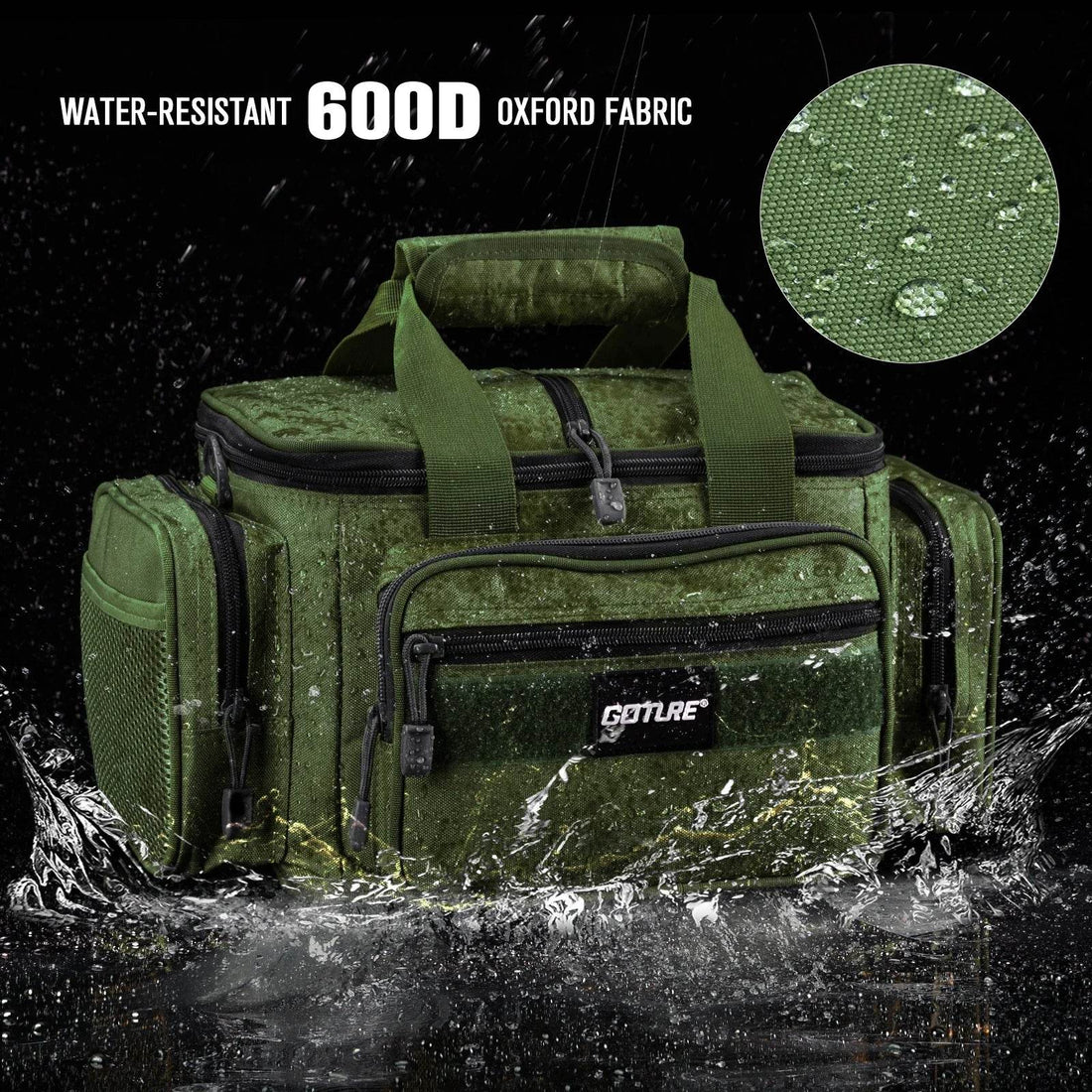 Goture High-Capacity Fishing Tackle Bag - Fish & Cheaps | Fishing & Outdoor Gear