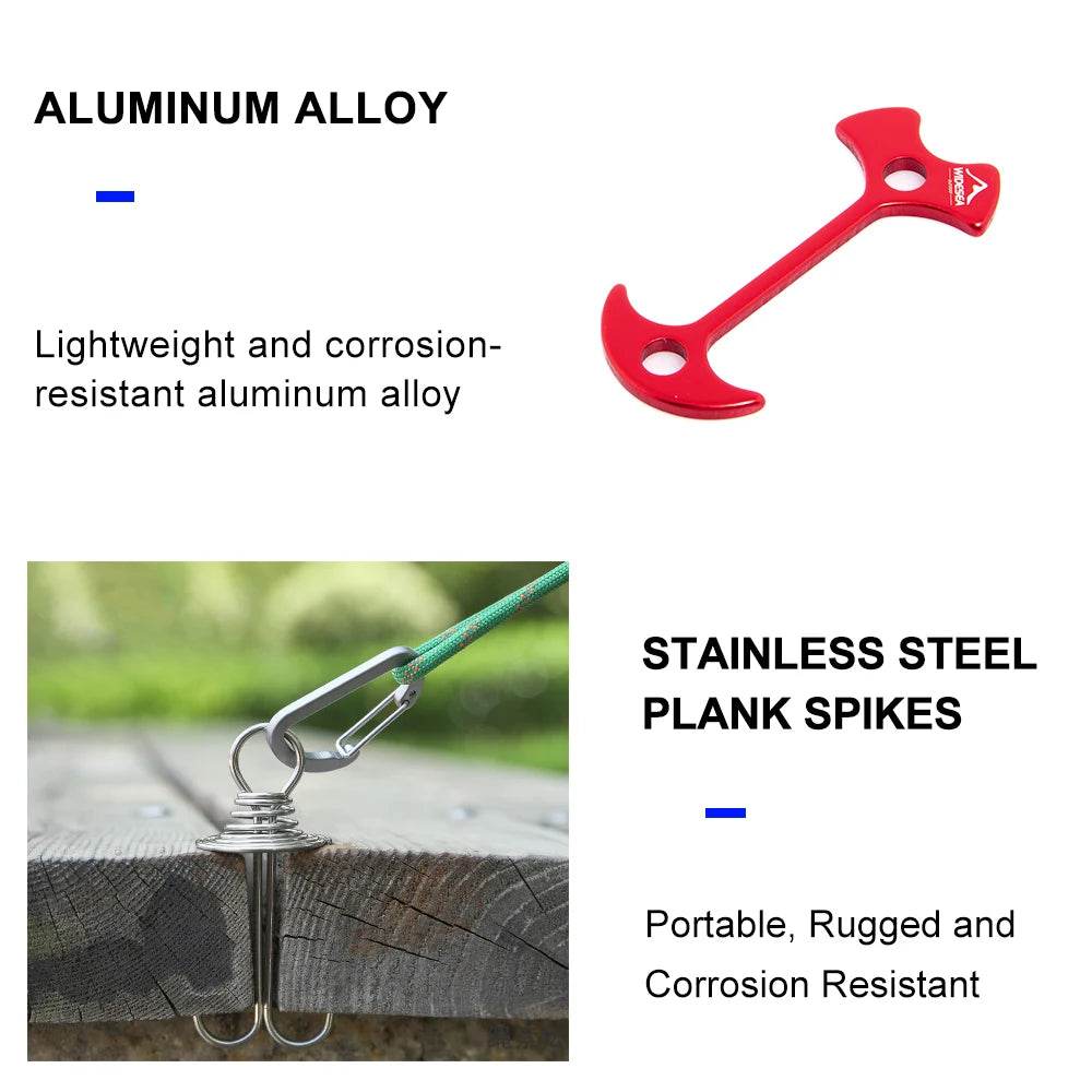 Widesea Fish Bone Deck Carabiner Set - Fish & Cheaps | Fishing & Outdoor Gear