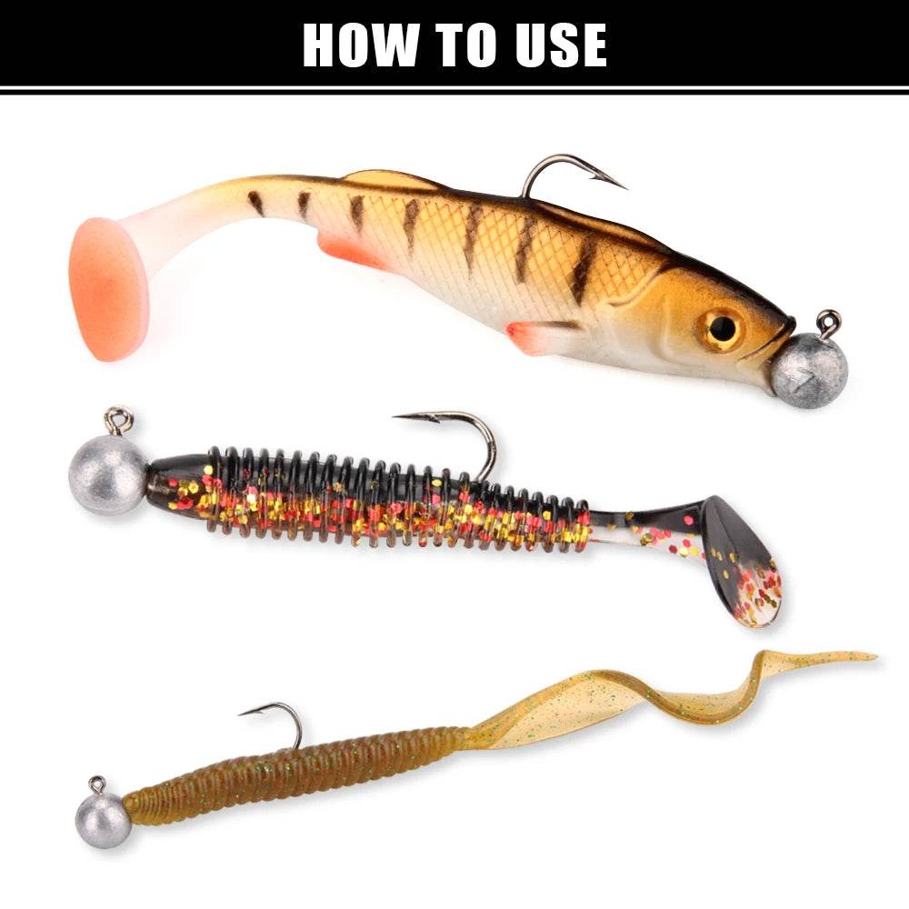 Spinpoler Long Shank Jig Heads – Swim Extra Long Hook - Fish & Cheaps | Fishing & Outdoor Gear