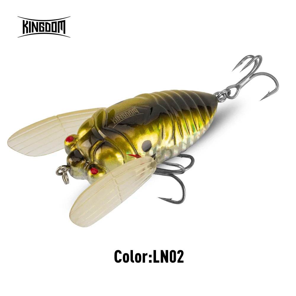 Kingdom Bionic Cicada Topwater Lure - Fish & Cheaps | Fishing & Outdoor Gear