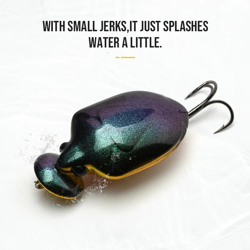BLUX STINKBUG Insect Fishing Lure 31mm 2.5g BFS Topwater Crankbait Rolling Crank Freshwater Popper Bait Creek Trout Tackle