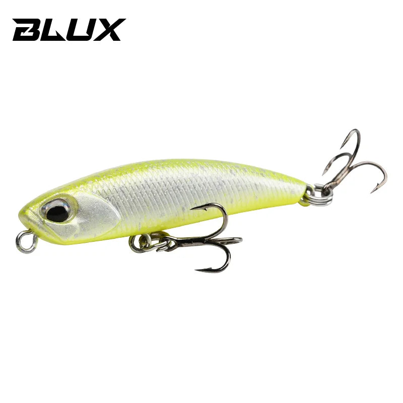 BLUX LURKER 48 Fishing Lure Sinking Pencil Heavy Stick 48MM 6.3G Saltwater Lipless Minnow Wobbler Hard Plastic Bait Tackle