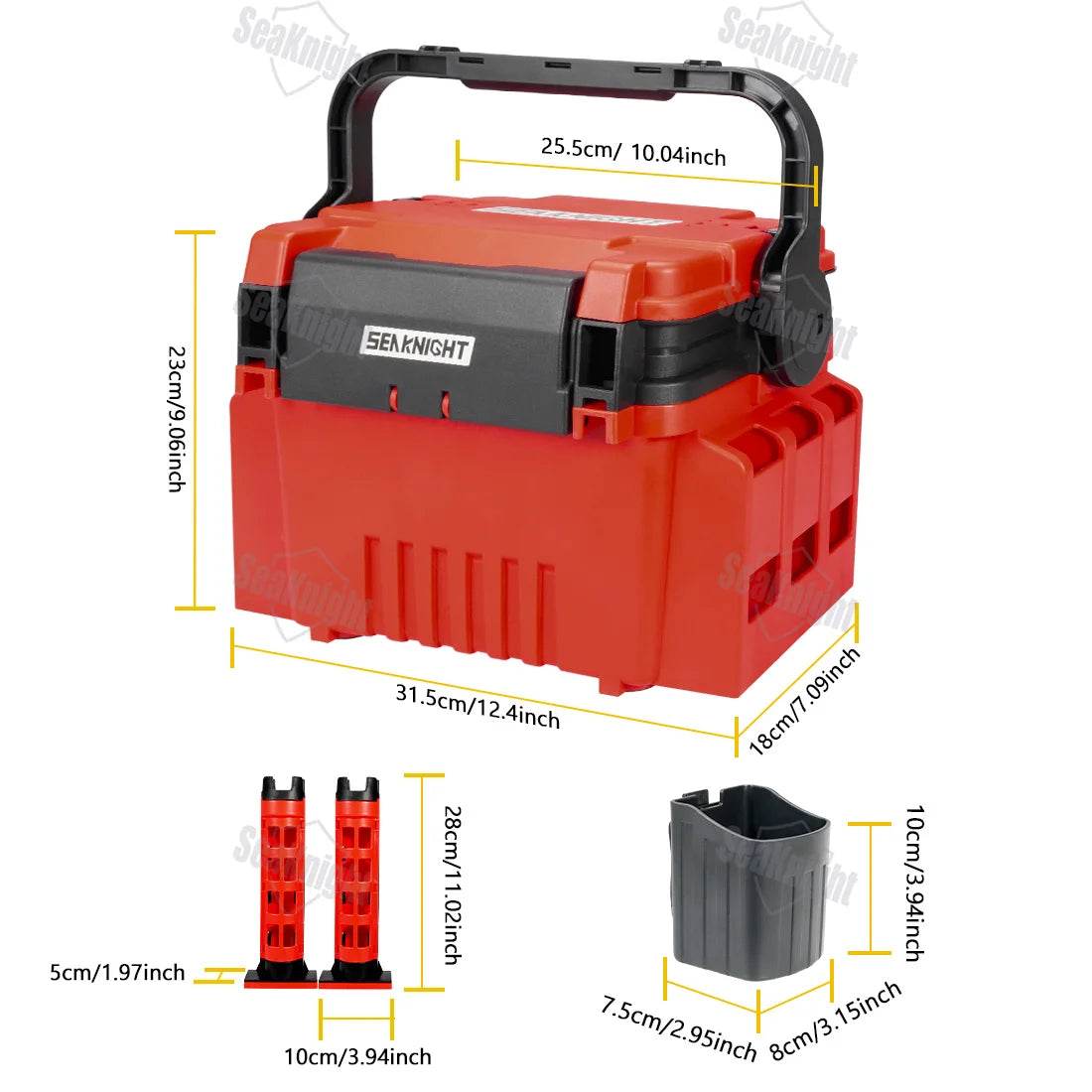 SeaKnight Fishing Tackle Box 10L – Hard Multi-Function Storage - Fish & Cheaps | Fishing & Outdoor Gear