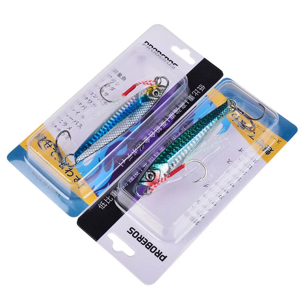 PROBEROS Metal Jig Fishing Lure – Versatile Saltwater & Freshwater Performer - Fish & Cheaps | Fishing & Outdoor Gear