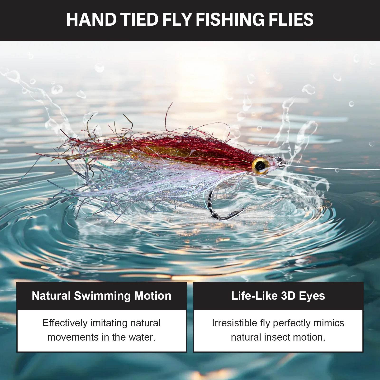 Goture 2box Fly Insect Lure Set - Fish & Cheaps | Fishing & Outdoor Gear