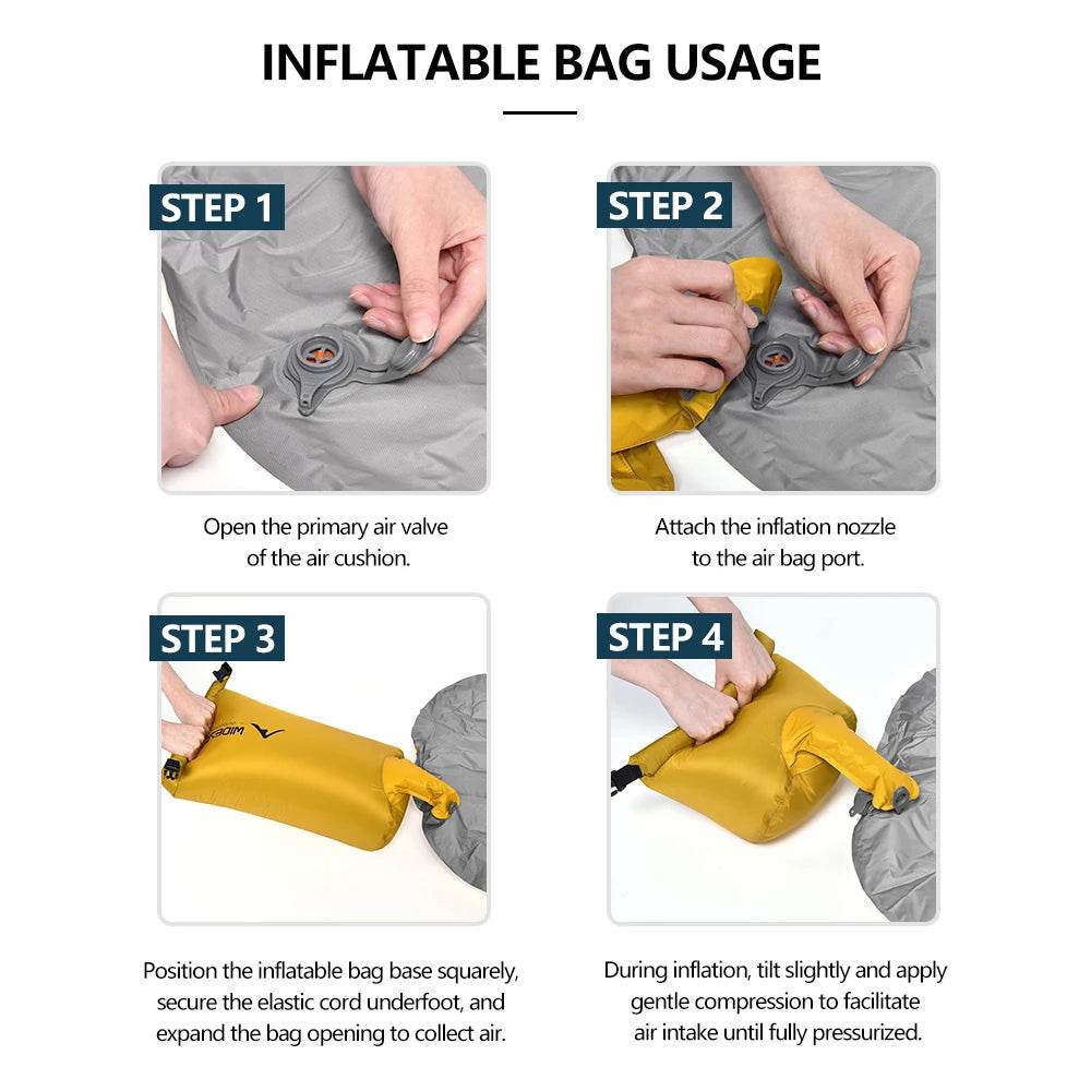 Widesea 7.6R Double Inflatable Camping Mattress - Fish & Cheaps | Fishing & Outdoor Gear