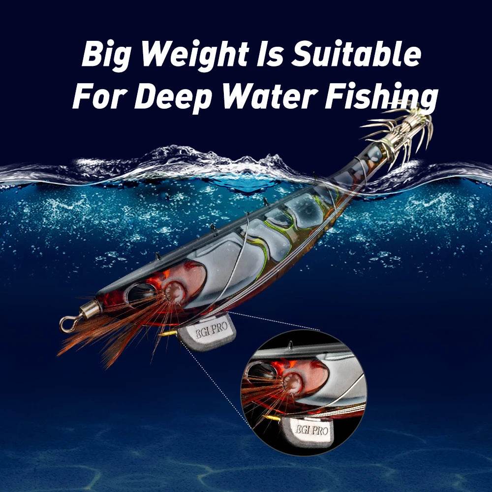 Kingdom Bandag EGI Pro Squid Jig - Fish & Cheaps | Fishing & Outdoor Gear