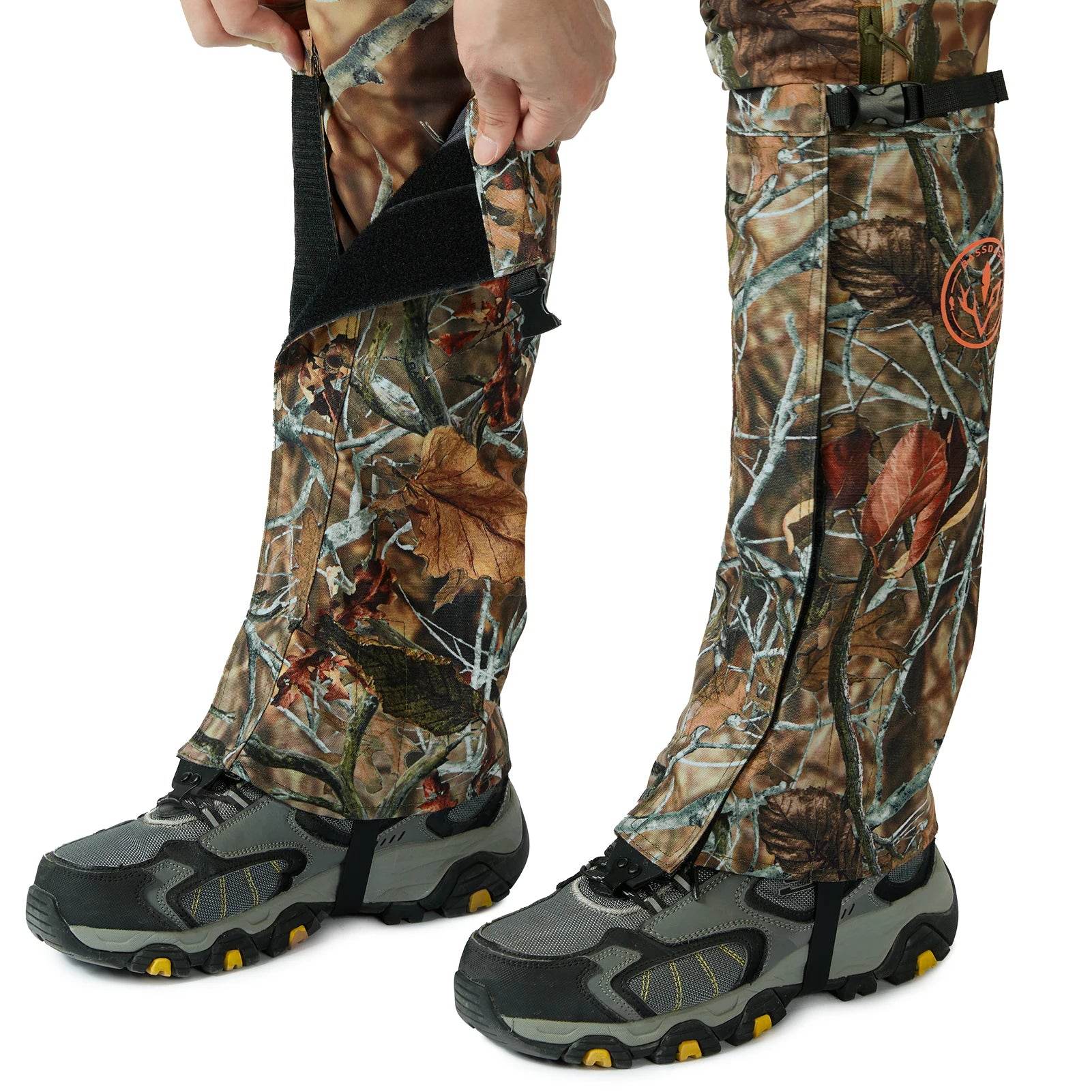 BASSDASH Camo Waterproof Gaiters – All-Terrain Leg Protection - Fish & Cheaps | Fishing & Outdoor Gear