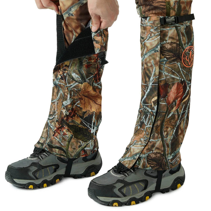 BASSDASH Camo Waterproof Gaiters – All-Terrain Leg Protection - Fish & Cheaps | Fishing & Outdoor Gear