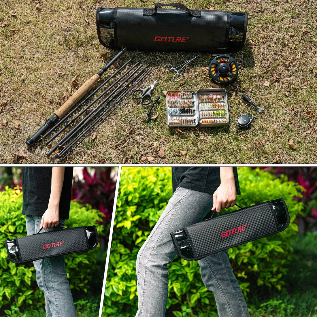 Goture 2.7M Fly Fishing Rod & Reel Combo - Fish & Cheaps | Fishing & Outdoor Gear