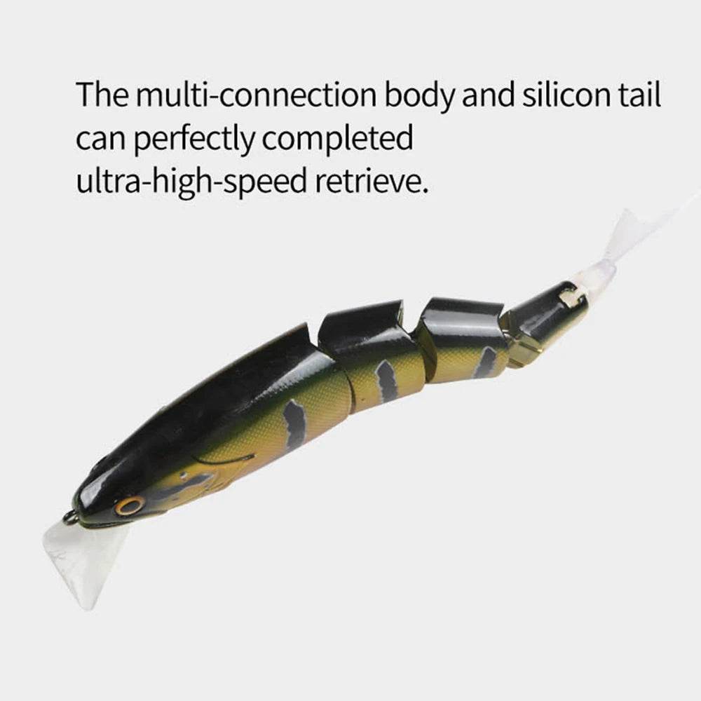 JOHNCOO 4-Section Floating Swimbait - Fish & Cheaps | Fishing & Outdoor Gear