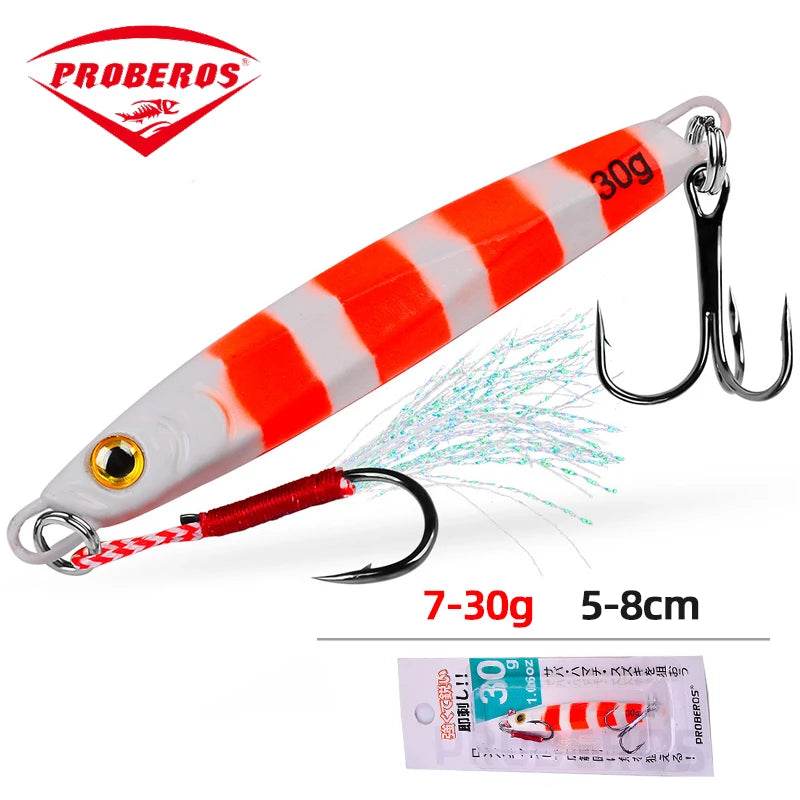 PROBEROS Japen Metal Cast Jig Spoon - Fish & Cheaps | Fishing & Outdoor Gear