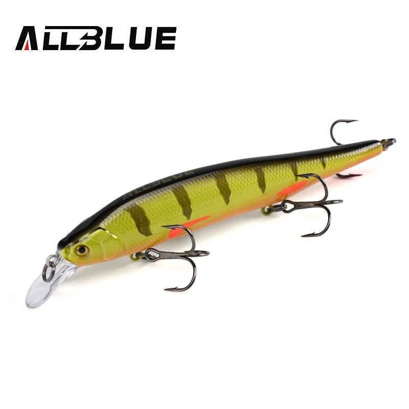 ALLBLUE KITETSU 115SP Wobbler Suspend Fishing Lure 115mm 15.4g Hard Plastic Minnow Pike Bass Perch Artificial Bait Tackle