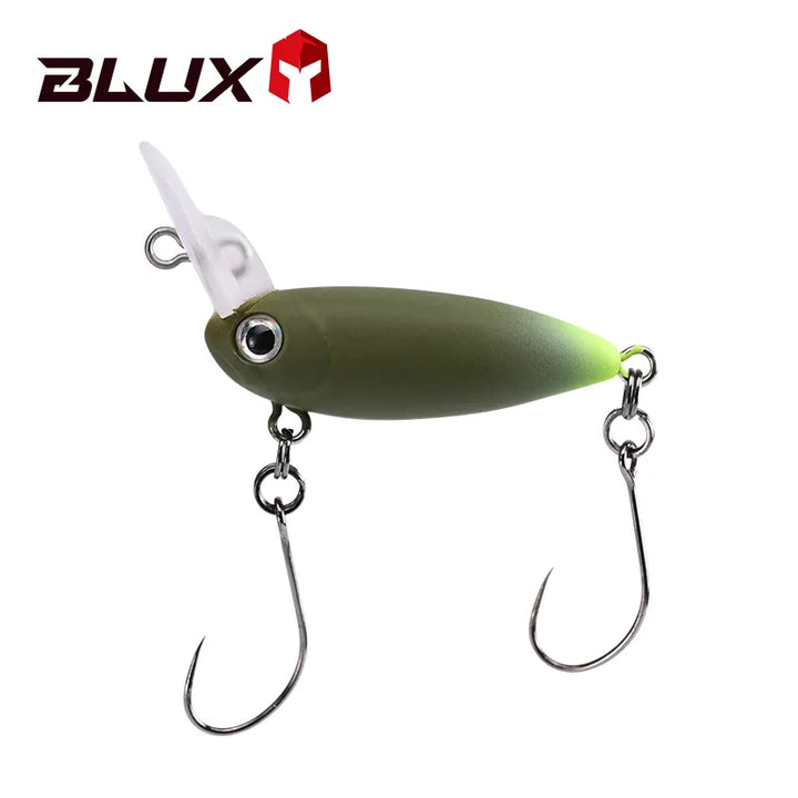 BLUX MANGO S Crankbait 2.7g 30mm Area Trout UssA Wobbler Over Head Lip Crank Fishing Lure Freshwater Artificial Hard Bait