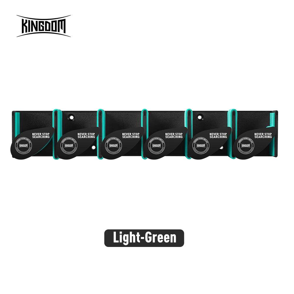 Kingdom 6-Rod Wall Storage Rack - Fish & Cheaps | Fishing & Outdoor Gear